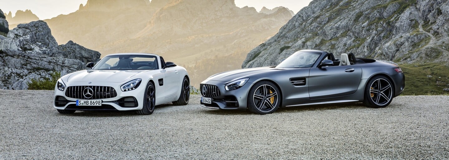 Pýcha Mercedesu prišla o strechu a dostala viac koní! Privítajte AMG GT (C) Roadster
