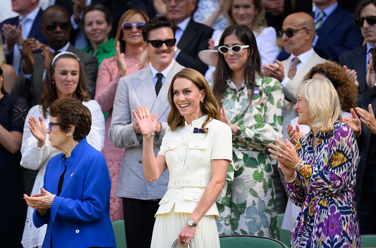 Princezna Kate na Wimbledonu 2025.