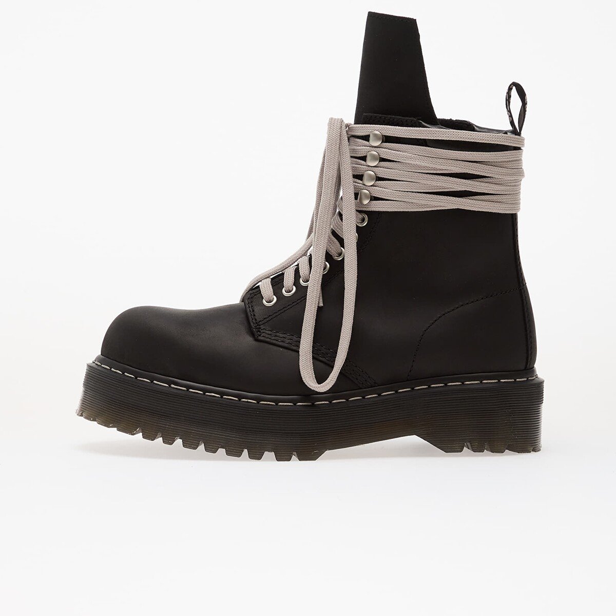 Rick Owens Leather Boots, Dr. Martens