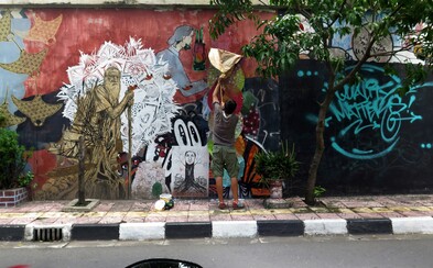 Radek NONECK se věnuje street artu a graffiti v ulicích Indonésie, kde podle něj panuje úplná volnost (Rozhovor) Radek NONECK se věnuje street artu a graffiti v ulicích Indonésie, kde podle něj panuje úplná volnost (Rozhovor)