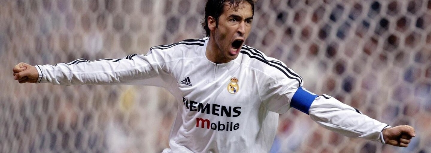 Raúl - sympatický a nekompromisný zakončovateľ, ktorý patrí medzi najlepších hráčov histórie Realu Madrid