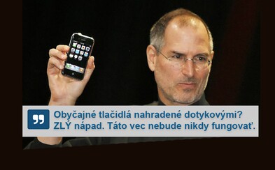 Reakce lidí na úplně první iPhone tě rozesmějí i zarazí. Někteří ho odsuzovali, jiní už předpovídali smrt jiných značek Reakce lidí na úplně první iPhone tě rozesmějí i zarazí. Někteří ho odsuzovali, jiní už předpovídali smrt jiných značek