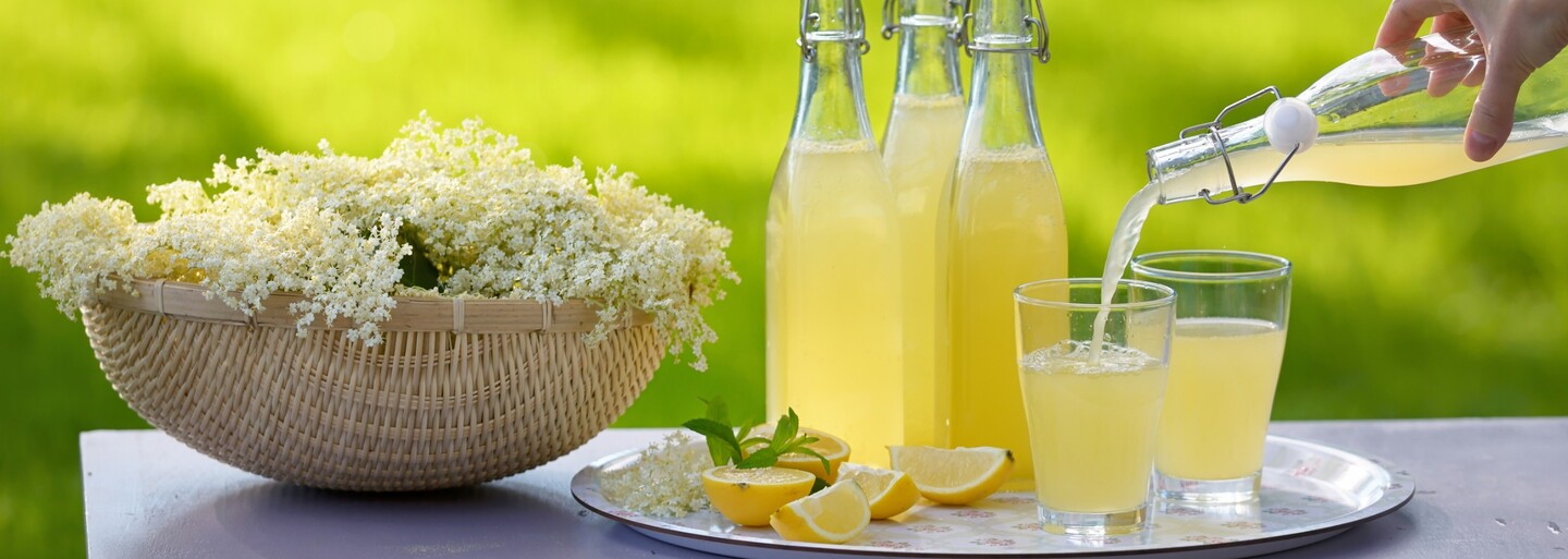 Recept na domácí bezinkovou šťávu nabitou vitamíny