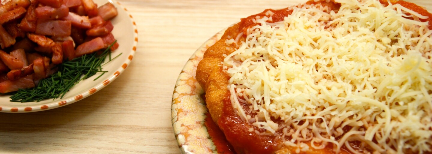 Recept na langoše z jednoduchého kynutého těsta