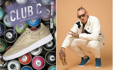 Reebok prichádza s novými teniskami Club C. Tvárou kampane je Separ Reebok prichádza s novými teniskami Club C. Tvárou kampane je Separ