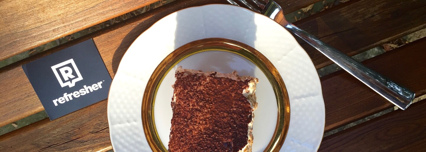 REFRESHER recept: Oslaď si život proslulým italským desertem tiramisu podle původního receptu