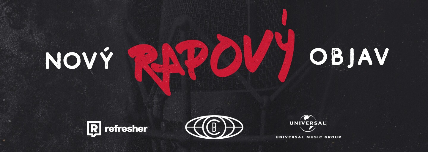 Refresher, Universal Music a Comebackgang hľadajú rapový objav. Ak máš talent a vieš sa prezentovať, spravíme z teba osobnosť