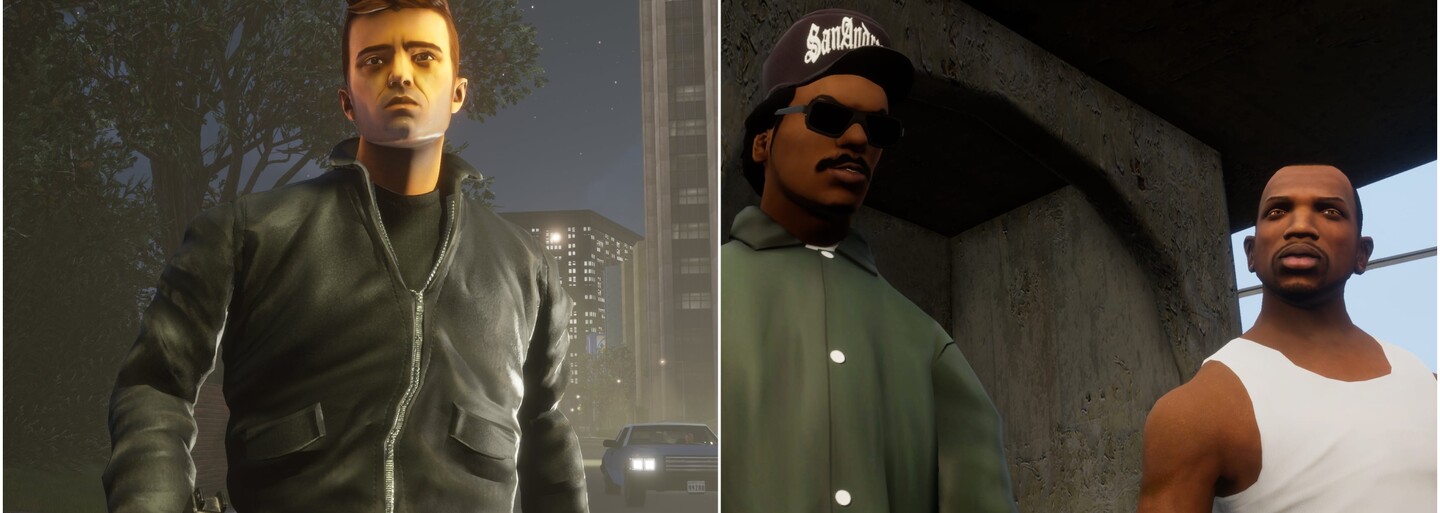 Remaster GTA trilógie je na smiech. Postavy vyzerajú ako z hororu, hry sú nestabilné a grafické vylepšenie je polovičné