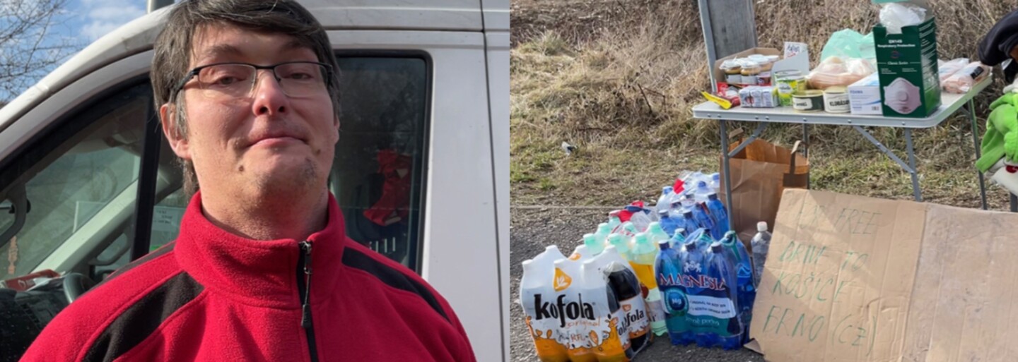 REPORTÁŽ: Byli jsme se podívat na hraničních přechodech s Ukrajinou. Chladnou noc vystřídal den plný charity a solidárnosti