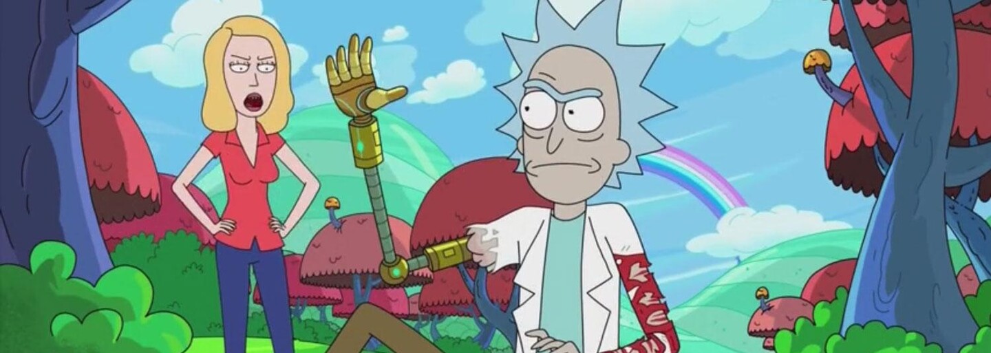 Rick a Morty sa v prvom lákadle na 4. sériu predstavujú ako drsní hrdinovia z akčného anime