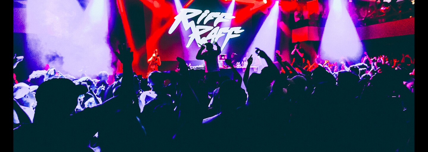 RiFF RAFF přivezl do Prahy živou show zámořských rozměrů a ovládl Lucerna Music Bar (Fotoreport)