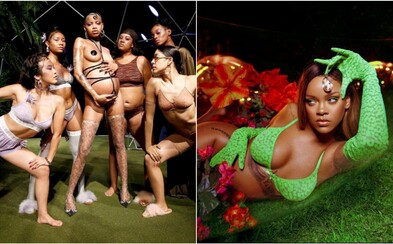 Rihanna počas newyorského fashion weeku vyzdvihla kolekciou spodnej bielizne rôznorodosť ženskej krásy Rihanna počas newyorského fashion weeku vyzdvihla kolekciou spodnej bielizne rôznorodosť ženskej krásy