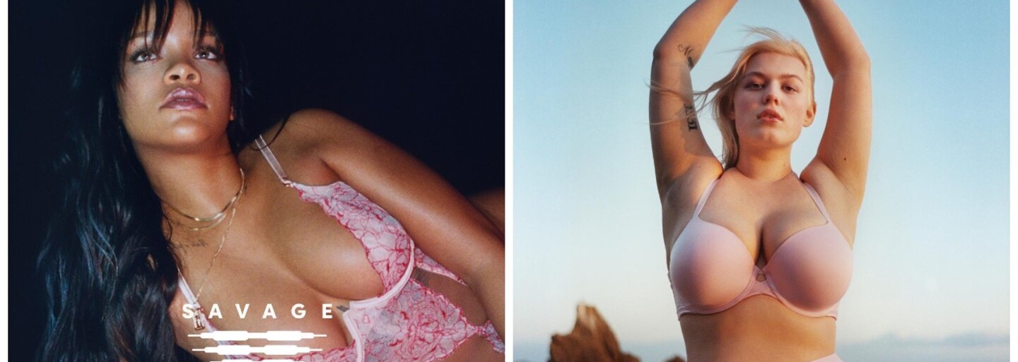 Rihanna prichádza na trh so spodným prádlom pre všetky druhy postáv. Na svoje si tak prídu štíhle, ale aj kyprejšie ženy