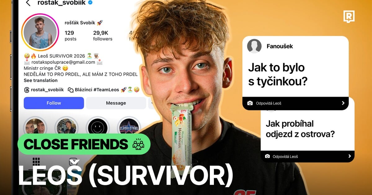 Diskvalifikovaný Leoš ze Survivoru: „Jsem hráč, udělalo mi to čísla“