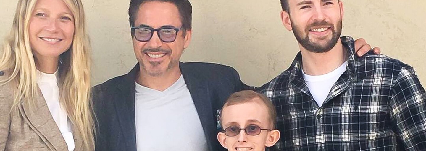 Robert Downey Jr. a Chris Evans navštívili ako Iron Man a Captain America chlapca bojujúceho s rakovinou