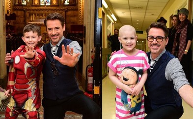 Robert Downey Jr. navštívil nemocné děti v Londýně, některé dokonce pozval na předpremiéru Civil War Robert Downey Jr. navštívil nemocné děti v Londýně, některé dokonce pozval na předpremiéru Civil War