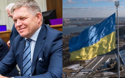 Robert Fico chce pomáhať Ukrajine v humanitárnej a civilnej oblasti. Detaily má dohodnúť s ukrajinským predsedom vlády