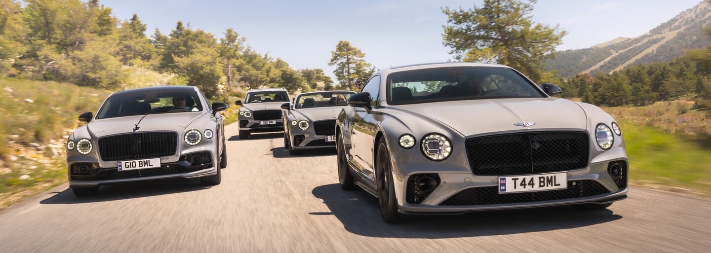 Rodina sportovně laděných modelů Bentley se rozrůstá o 550koňové GT S, GTC a Flying Spur S