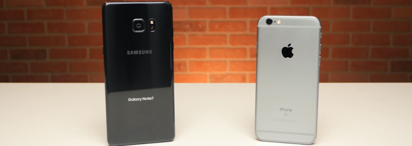 Rok starý iPhone 6s porazil nový Samsung Galaxy Note7 v teste rýchlosti spustenia aplikácií