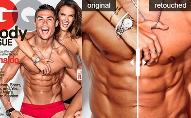 Ronaldovo tělo je příliš dokonalé na to, aby jej výrazně upravovali ve Photoshopu. Jak vypadalo focení krásné modelky a fotbalisty v zákulisí? Ronaldovo tělo je příliš dokonalé na to, aby jej výrazně upravovali ve Photoshopu. Jak vypadalo focení krásné modelky a fotbalisty v zákulisí?
