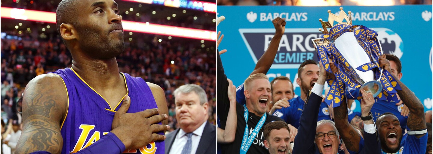 Rozprávka Leicestru či koniec kariéry Kobeho Bryanta. Rok 2016 bol plný pamätných športových momentov