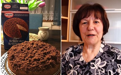 Roztomilá babička tě naučí péct krtkův dort. Nepotřebuje k tomu ani směs od Dr. Oetkera Roztomilá babička tě naučí péct krtkův dort. Nepotřebuje k tomu ani směs od Dr. Oetkera