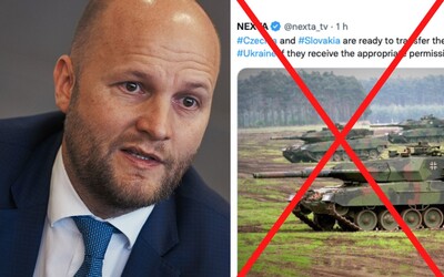 Rozzúrený minister Naď: Nemci šíria fake news, slovenské tanky na Ukrajinu nepôjdu