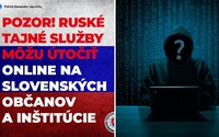Ruské tajné služby môžu spustiť online útoky na obyvateľov Slovenska.  Polícia radí, ako im môžeš predísť 