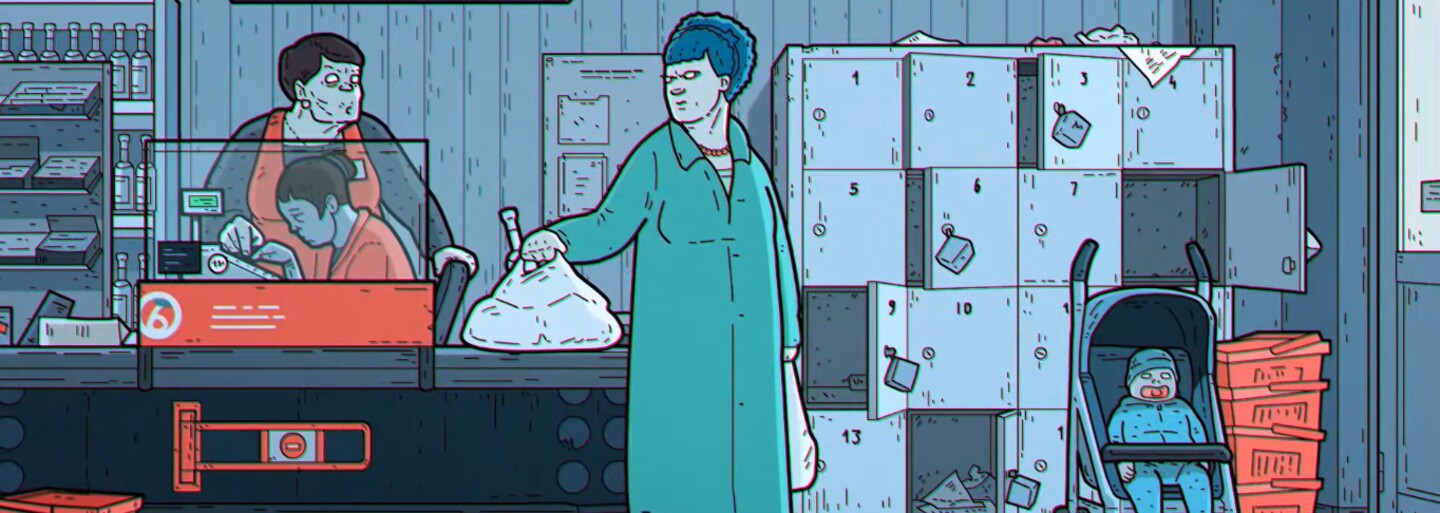 Ruskí Simpsonovci: Otec alkoholik bije svoju vulgárnu ženu a polícia šikanuje obyvateľov