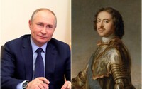 Ruský prezident Vladimir Putin sa prirovnáva k cárovi Petrovi Veľkému a chce získať naspäť územia, ktoré Rusku vraj patria
