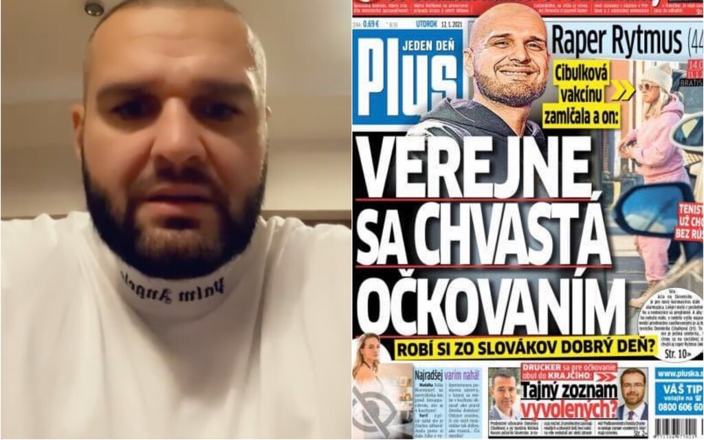 Rytmus: Novináři humor pochopili, jen chtěli využít mé jméno v titulcích. Očkovat se nechám, když to bude vyžadovat situace Rytmus: Novináři humor pochopili, jen chtěli využít mé jméno v titulcích. Očkovat se nechám, když to bude vyžadovat situace
