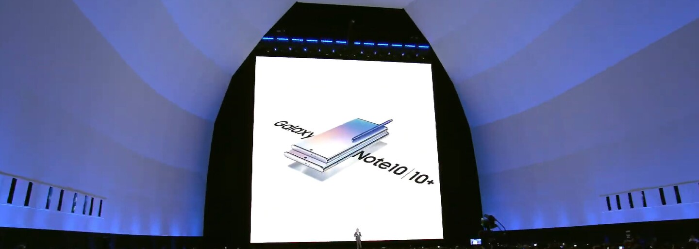 Samsung predstavil nové vlajkové lode – Galaxy Note 10 a 10+
