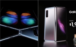 Samsung predstavil prvý skladací telefón. Stojí skoro 1 750 €, má 6 kamier a 12 GB RAM