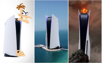 Sauronovo oko, zobák kachny či wifi-router. Těmto věcem se podle internetu podobá PlayStation 5 Sauronovo oko, zobák kachny či wifi-router. Těmto věcem se podle internetu podobá PlayStation 5