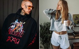 Separ kombinuje luxusné kúsky s plynovou maskou. Takto vyzerajú outfity domácich raperov či modeliek počas karantény