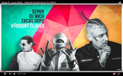 Separ představuje skladbu Výborný človek s Lvcasem Dopem. Produkoval ji DJ Wich Separ představuje skladbu Výborný človek s Lvcasem Dopem. Produkoval ji DJ Wich