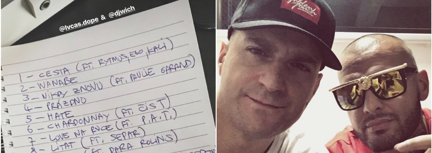 Separ, Rytmus, Kali, Ego aj Dara Rolins sú hosťami spoločnom albume DJa Wicha a Lvcasa Dopea