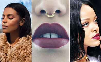 Septum piercing: Stylový šperk v nose, který vytvoří zcela jedinečnou vizáž Septum piercing: Stylový šperk v nose, který vytvoří zcela jedinečnou vizáž