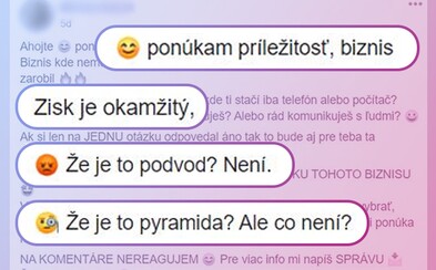 Si ambiciózna, ovládaš pravopis a prácu s FB? Overovali sme si, aké ponuky sa skrývajú za pracovnými inzerátmi v skupinách Si ambiciózna, ovládaš pravopis a prácu s FB? Overovali sme si, aké ponuky sa skrývajú za pracovnými inzerátmi v skupinách