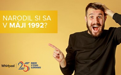 Si narodený v máji 1992? Whirlpool má pre teba ideálny darček! Si narodený v máji 1992? Whirlpool má pre teba ideálny darček!