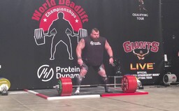 Šialený svetový rekord v mŕtvom ťahu je prekonaný a postaral sa oň Eddie Hall