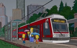 Simpsonovi se v poslední řadě svezli českou tramvají