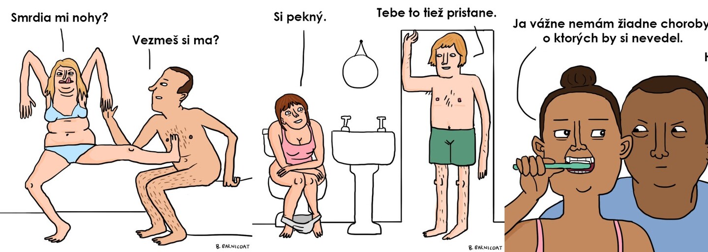 Situácie, ktoré poznajú všetci zaľúbenci v dlhšom vzťahu, ale na verejnosti sa o nich tak často nerozpráva
