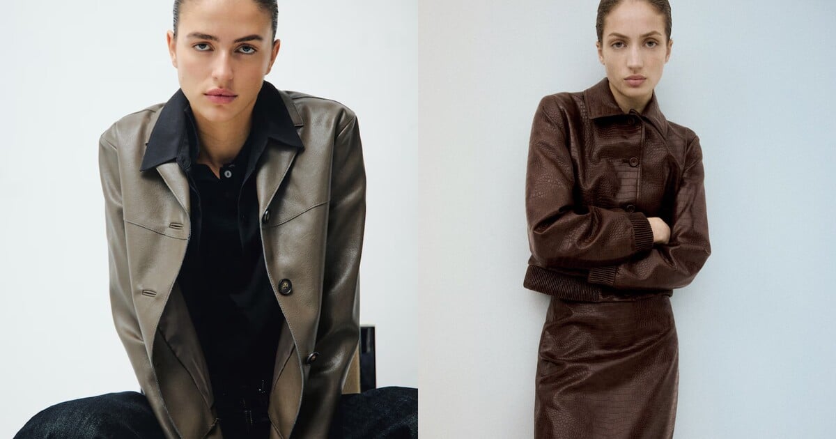 Kožené bundy nikdy nevyšly z módy. Tenhle design je momentálně trendy