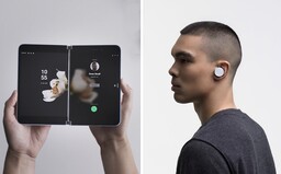 Skladací mobil aj konkurent bezdrôtových slúchadiel AirPods. Microsoft ukázal nálož noviniek