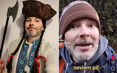 Škót Teddy baví Tiktok videami v lámanej slovenčine: Keď raz budem slávny, chcel by som si vypiť s Hudákom a Čekovským (Rozhovor)