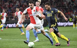 Slavia Praha podlehla Feyenoordu Rotterdam 1:3, v semifinále Evropské konferenční ligy si nezahraje