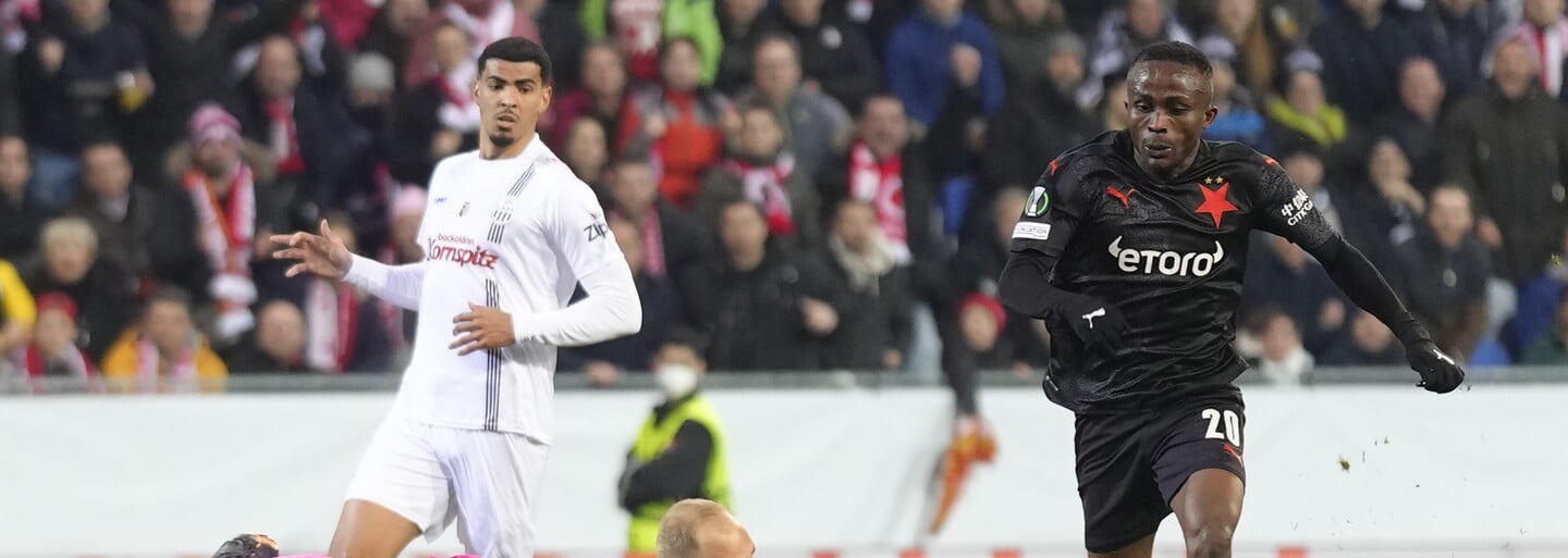 Slavia Praha v devíti prohrála s Lincem 3:4, přesto postoupila do čtvrtfinále EKL