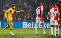 Slavia se nebála, přesto prohrála s Barcelonou 1:2