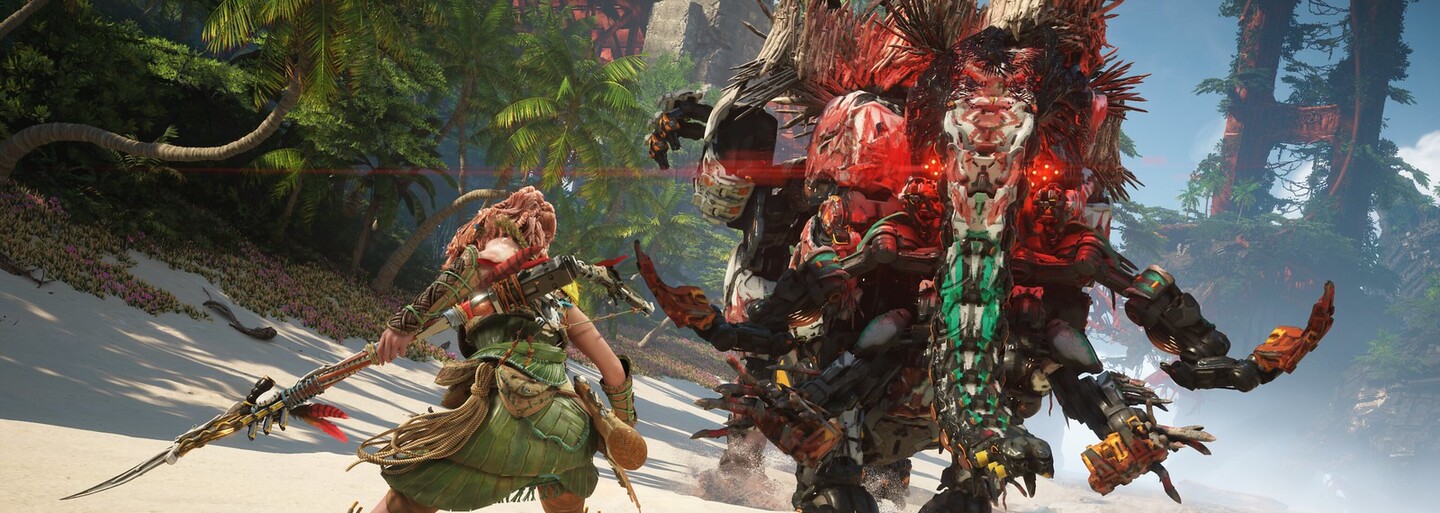 Sleduj epické zábery z Horizon: Forbbiden West pre PS5. Toto je skutočná next-gen grafika